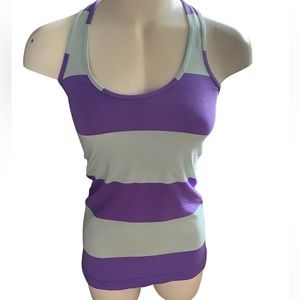 Lululemon tank size 2 striped long length
